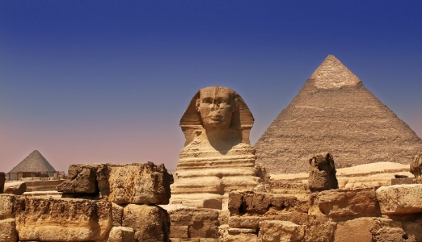 카프레왕(王)의 피라미드에 딸린 스핑크스